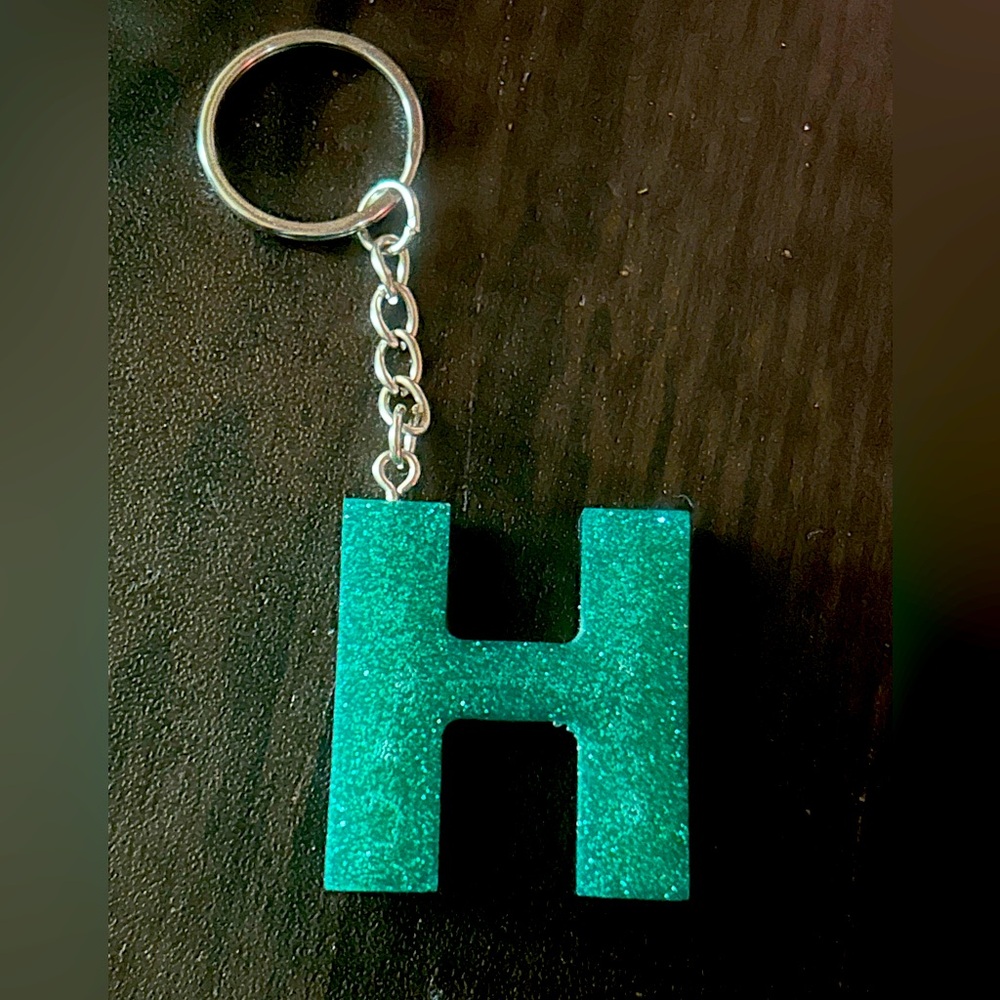 Resin keychain